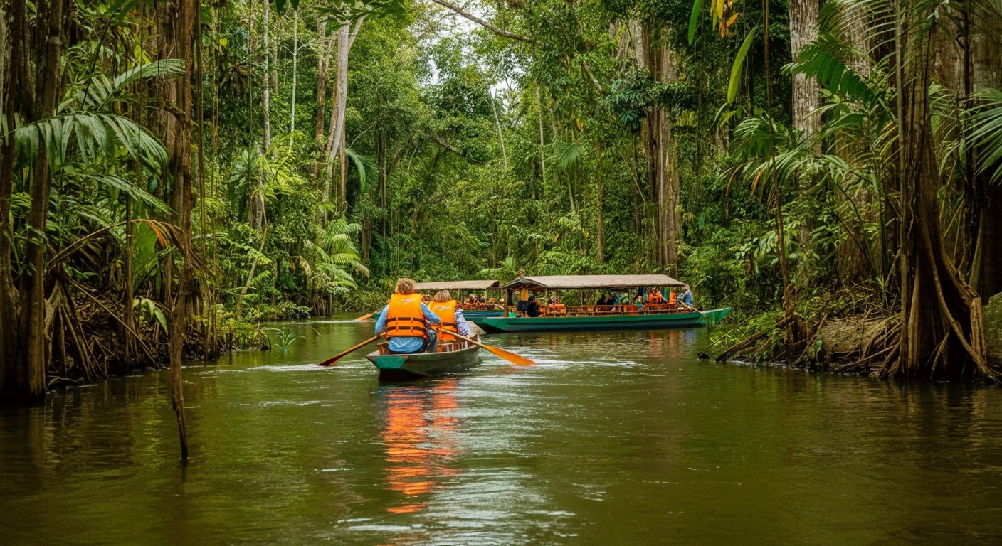 Excursions en bateau sur l'Amazone