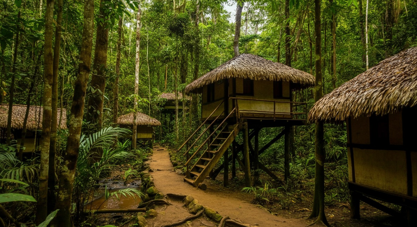 Tirolesa en Amazonas: Vuela sobre la selva