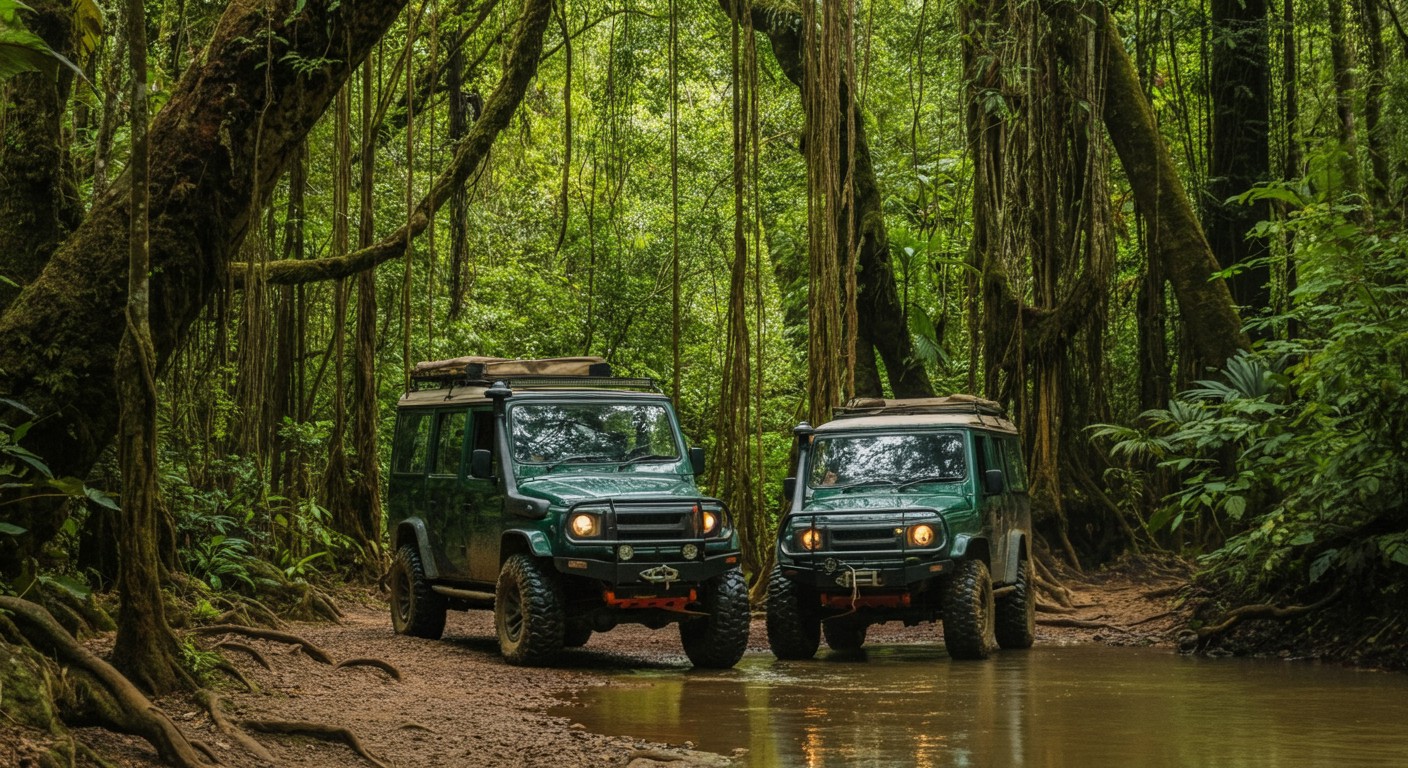 Balades en 4x4 à Bonito