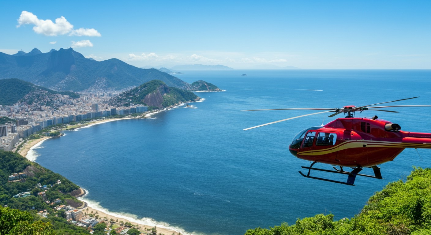 Balade en hélicoptère à Rio de Janeiro