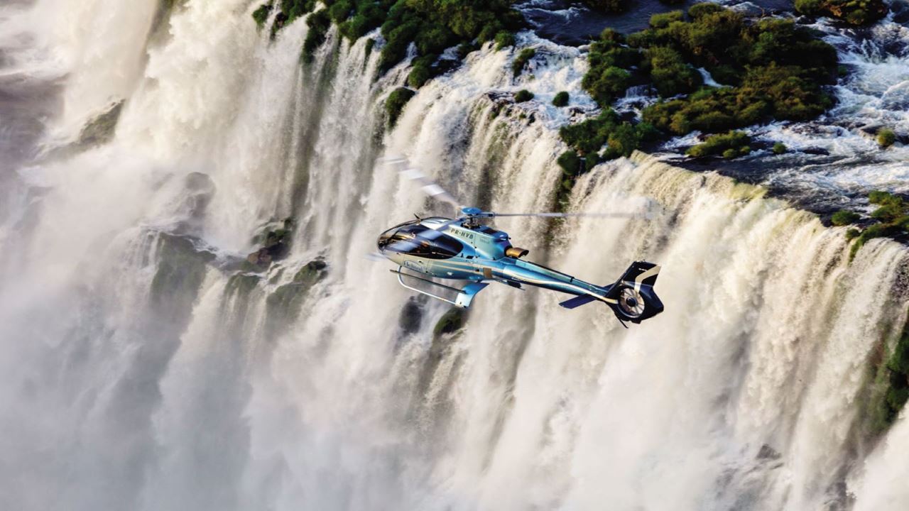 Voo De Helicóptero Sobre As Cataratas Do Iguaçu foto 4